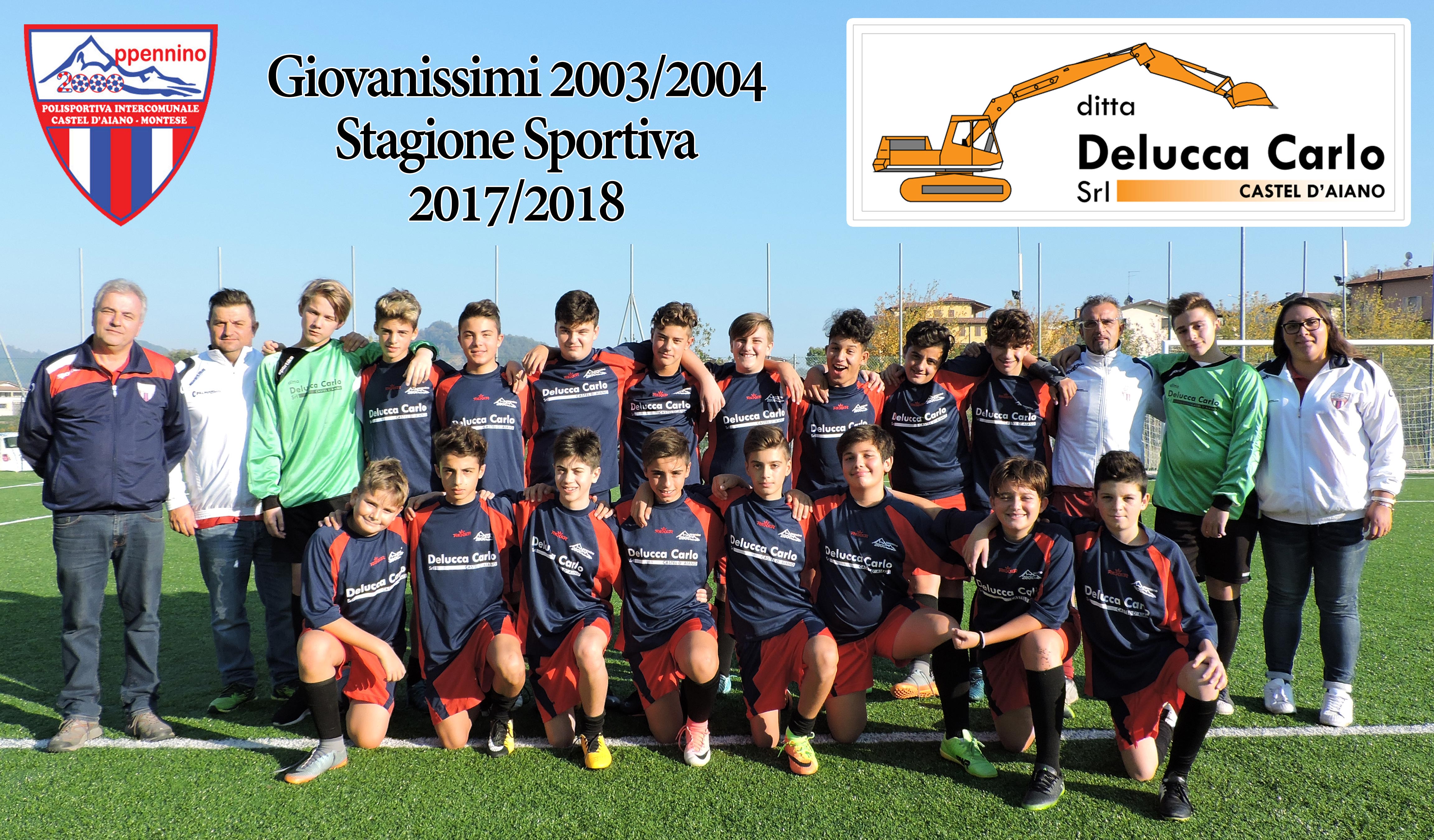 DSCN2604 Giovanissimi 2003 2004 stagione 2017 2018