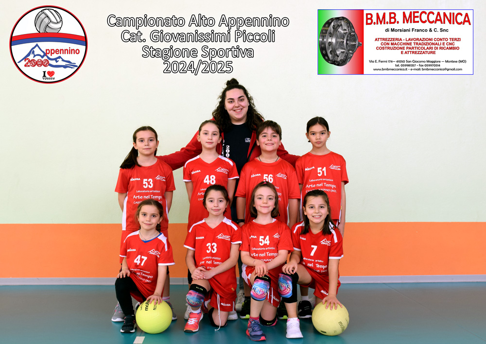 Giovanissimi Piccoli Stag 2024 2025 BMBMeccanica foto x sito stag 2024 2025