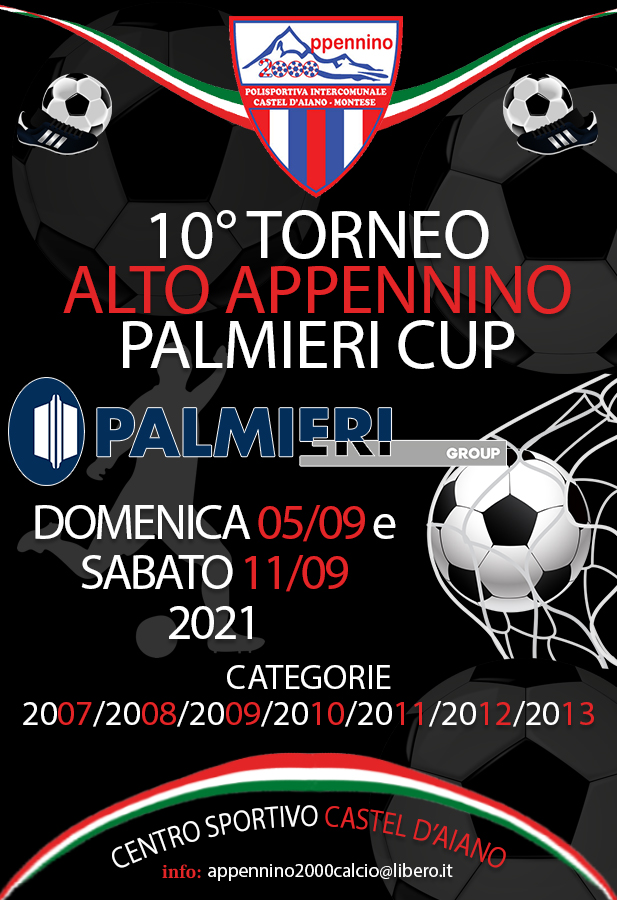 TORNEO ALTO APPENNINO LOCANDINA ED 2021